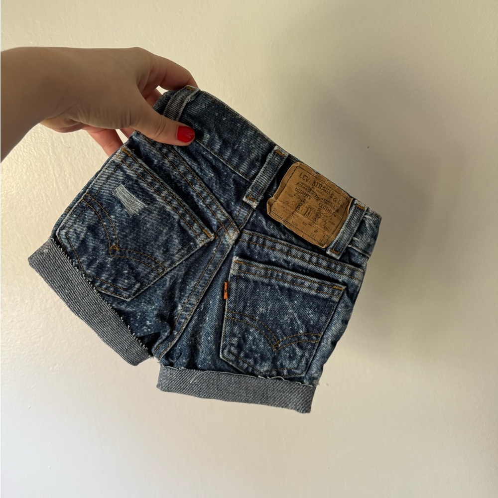 Levi's Blue Denim Shorts